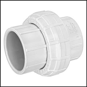 Lasco Union 1 1/4″ X 1 1/4″ PVC Fitting SCH 40 Slip X Slip (#457-012)