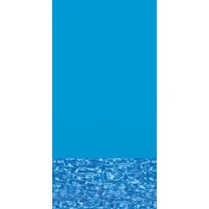 Latham 12′ x 24′ Oval Blue Wall | Swirl Bottom 48″-52″ Overlap 20GA Liner