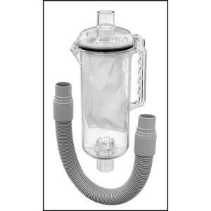 LEAF TRAP W/SNAP OPEN LID & MEAH BAG #186B 2″ R211086