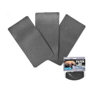Loop-Loc Mesh Gray 4″ x 8″ Patch Kit – 3 Pack