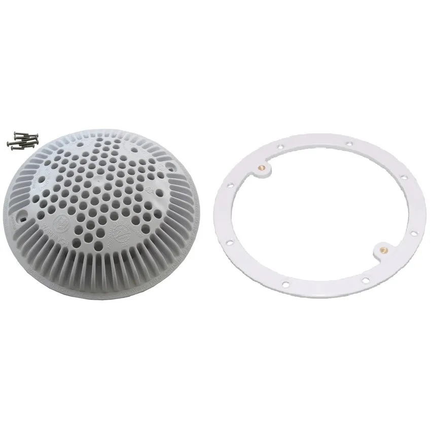 Main Drain Faceplate w/VGB Cover – Gray