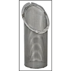 Mer-Made Filter Of SC Stainless Steel Basket For 6″ Fiberglass Strainers “FO” Series (#6-ANG-SS)