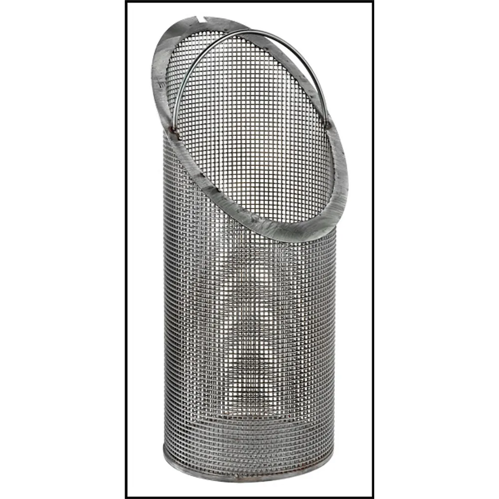Mer-Made Filter Of SC Stainless Steel Basket With 8 7/8″ Diameter For 8″ Strainer (#8ANG-SS)