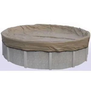 Midwest Canvas Black & Tan 21′ Rd Winter Cover, 20 Year