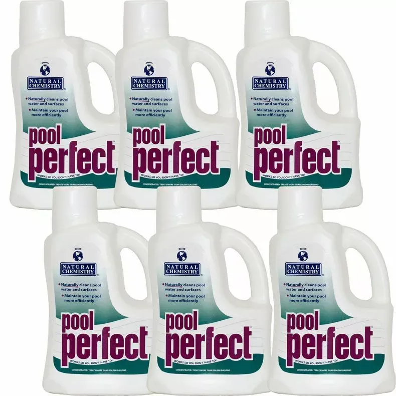 Natural Chemistry Pool Perfect, (6) 3 Liter
