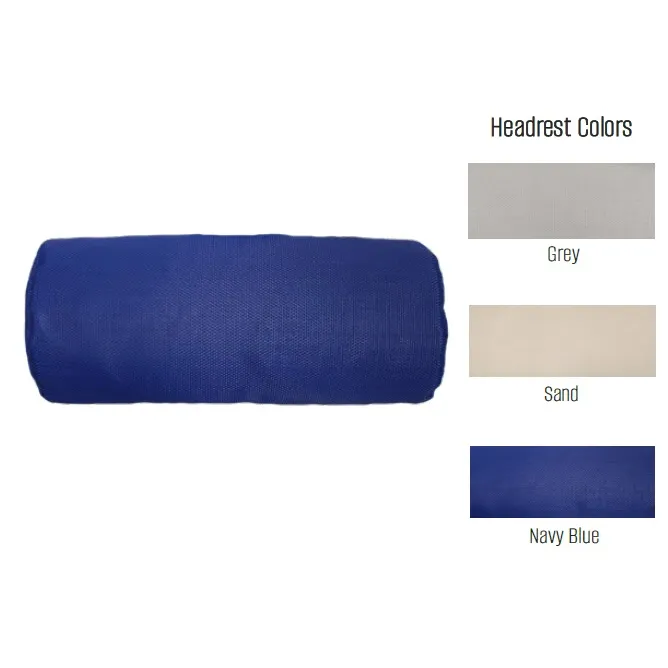 Navy Blue Lounge Chair Head Rest