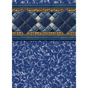 Ocean Blue Water Products 21′ Round Crystal Diamond 54″ Beaded 20GA Liner