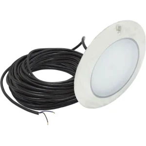 Pal Lighting 10-5/8″ Cool White Pool Light with 80′ Cord and Plug 64-EGLCW-80
