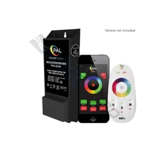 Pal Lighting Color Remote Control XFMR with Cloning and Wi-Fi 55W 42-PCR-2DW-60-E