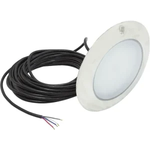 Pal Lighting EvenGlow Warm White Pool Light with 80′ Cable and Plug 64-EGLWW-80