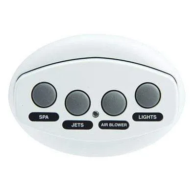 Pentair 4 Function Spa Side Remote 521885 | White