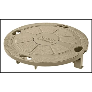 Pentair/American Beige Skimmer Lock Down Lid For S15 (#85007430)