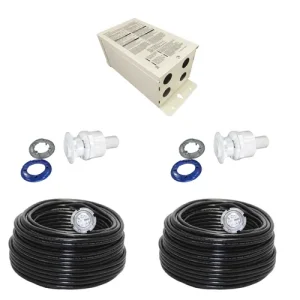 Pentair GloBrite 2 Led Vinyl Pool Combo Kit 100 FT. Cord | 620081