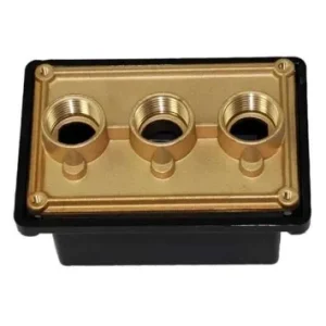 Pentair Junction Box Brass J-Box 0.75 in. Pool Light 78310600