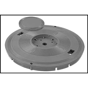 Pentair Letro Gray Skimmer Lid With Cap For PacFab/Bermuda (#L6RG)