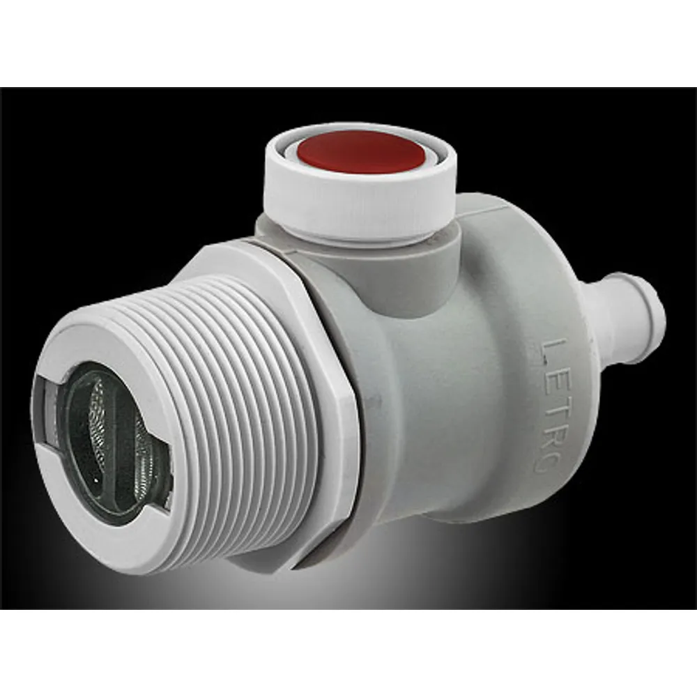 Pentair Letro Universal Wall Fitting with Quick Disconnect & Pressure Relief EW22