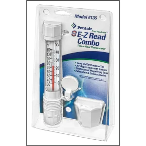 Pentair #R141200 E-Z Read Combo Sink or Float Thermometer