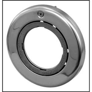 Pentair SunLite Pool Light Stainless Steel Trim Face Ring Assembly (#05601-0001)