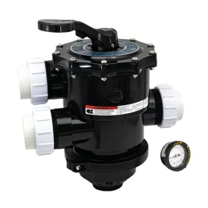 Pentair Tagelus 262525 Clamp Style Backwash MultiPort Valve 2 Inch, 6 Inch Neck