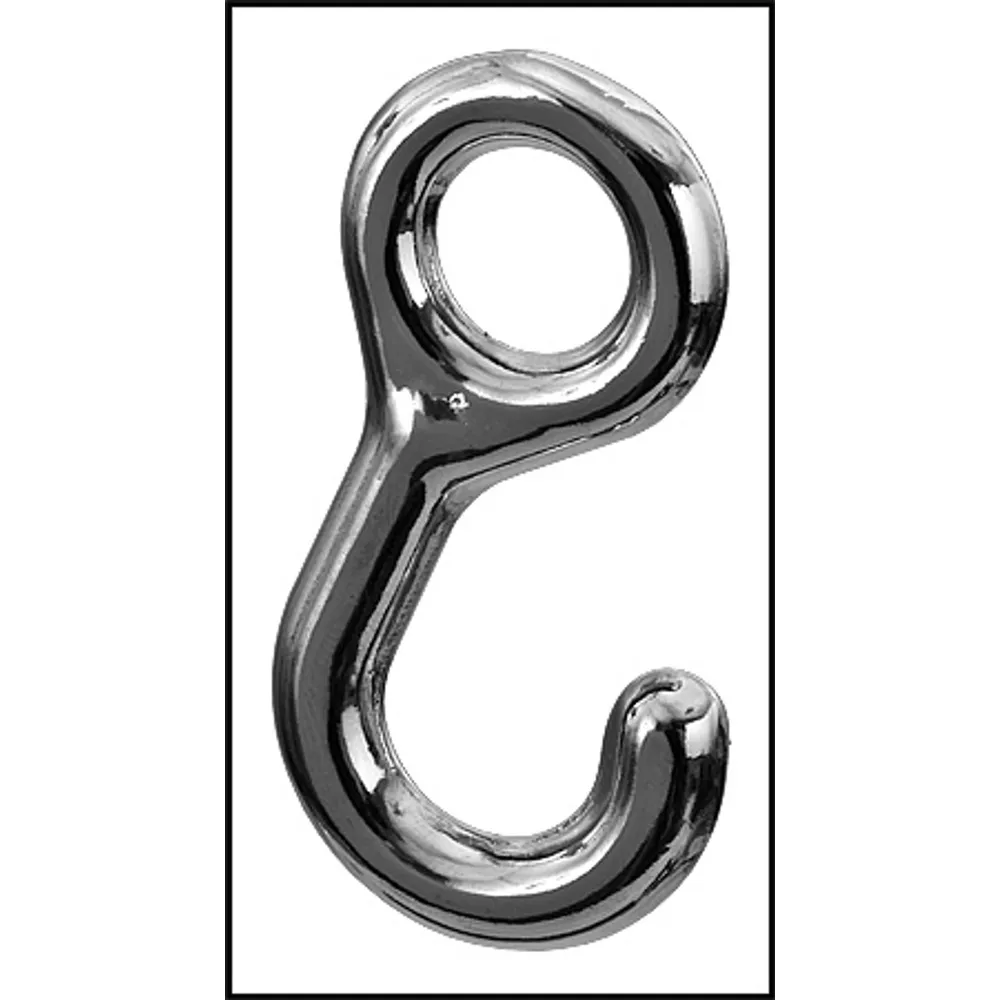 Perma-Cast Company 3/8″ Or 1/2″ Small Chrome Rope Hook Eye (#PH-55)