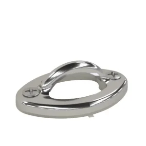 Permacast PI-76 Flat Oval Mount Vinyl Liner Rope Eye (2 Pack)