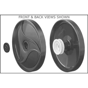 Polaris Black Double-Sided Wheel For 380/360 Series Pool Cleaners (#9-100-1004)