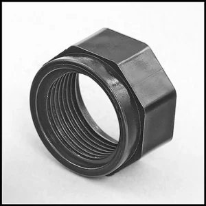 Polaris Feed Hose Nut (Black) For 380 Pool Cleaner (2 Pack) (#D16)