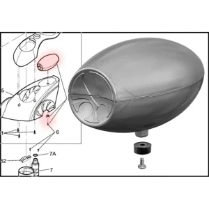 POLARIS R0538000 FLOAT, HEAD KIT FOR 3900 CLEANER