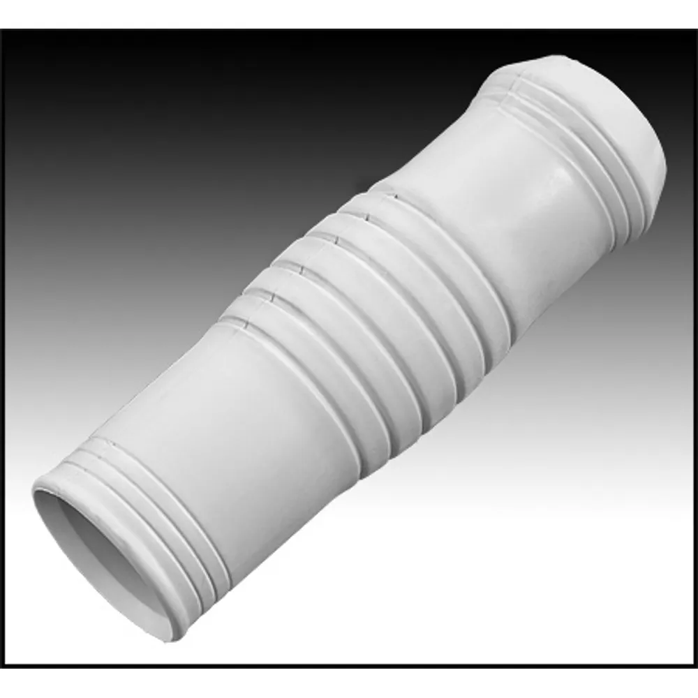 POLE-WHITE RUBBER HAND GRIP