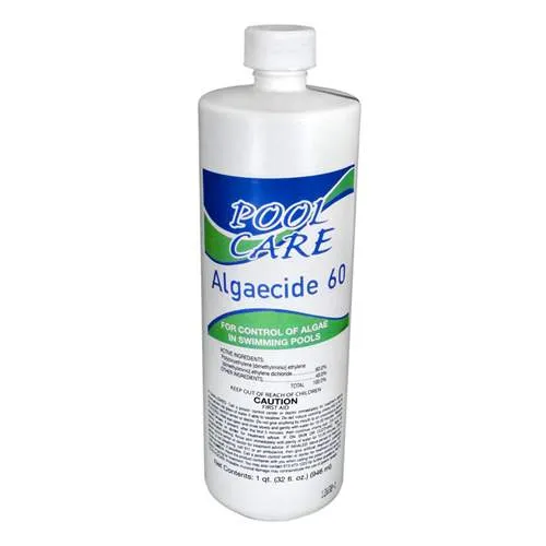 Pool Care 60% Non-Foaming Algaecide | Quart Bottle