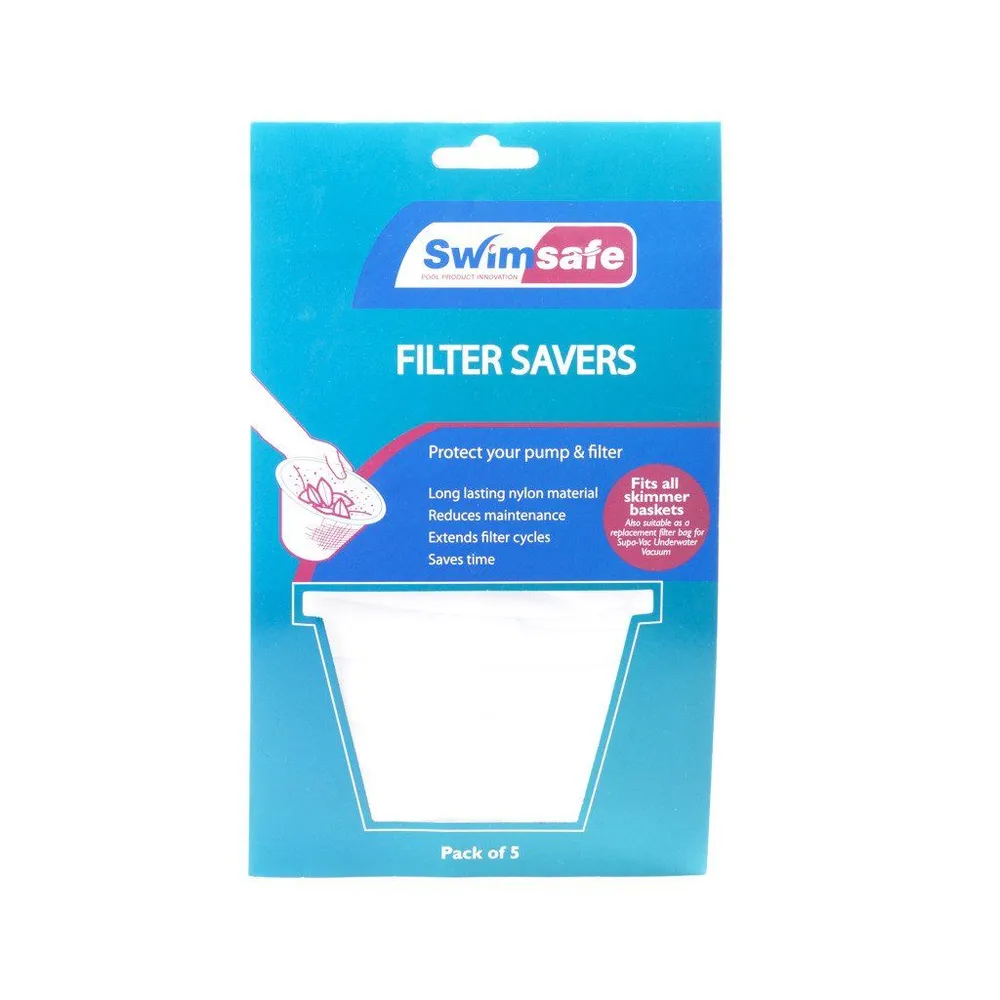 Pool Systems Skimmer Socks Filter Savers (Bag of 5)
