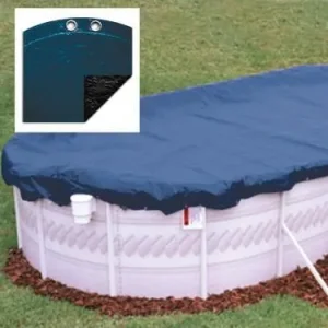 Porpoise 15′ x 30′ Oval Winter Cover w/8 Yr Warranty