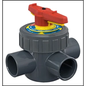 Praher 3″ 3-Port Perma Seal Valve (3″ Spigot X 2-1/2″ Socket) (#OV3-3000)