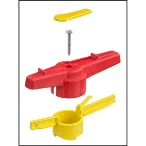 PRAHER TRU UNION VLV HANDLE 3″ (#TU3001)