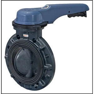 R.A. Munder Co., Inc. 6″ Plastic Wafer Valve With Handle (V1506) (#1728-060)