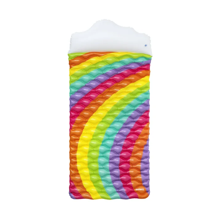 Rainbow Dreams Inflatable Mattress