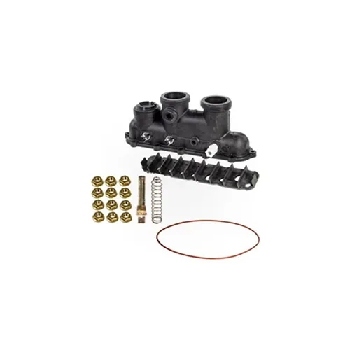 Raypak 206/407 Inlet/Outlet Header Complete ProTek Shield 017959F