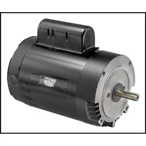 REGAL BELOIT PUMP MOTOR KEYED SHAFT 3/4 HP 2-SPEED MAGNETEK B972 115V