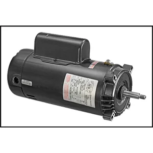 REGAL BELOIT PUMP MOTOR #STS1152R – THREADED SHAFT 1-1/2HP 2-SPEED 230V