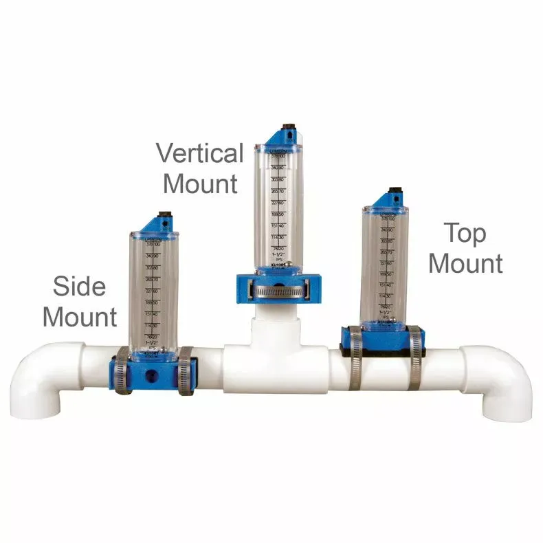 Rola Chem Flowmeter, 400-1050 GPM 6 inch Vertical