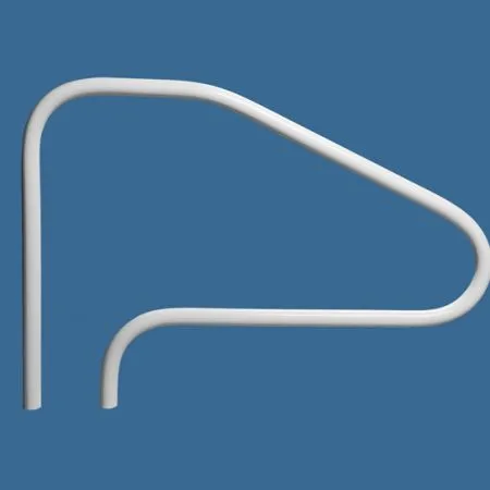 Saftron 48″ Return-to-Deck 4 Bend Handrail – Gray
