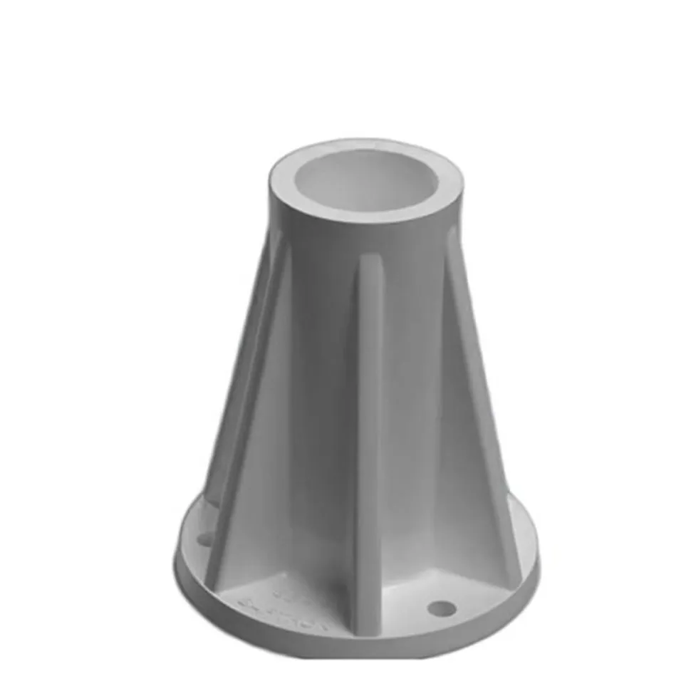 Saftron 6″ Surface Mount Base, Gray