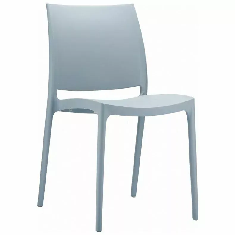 Siesta Maya Dining Chair, Silver