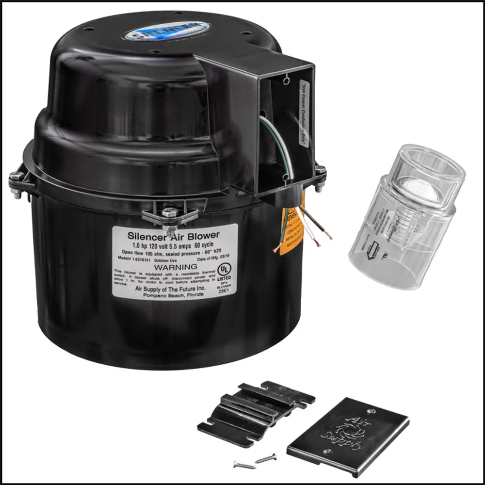 Silencer Air Blower 2.0 HP 120V 9.0 Amps Model #6320141