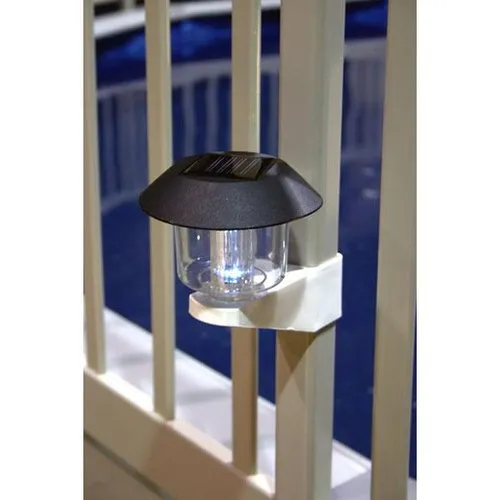 Solar Fence Light with Bracket