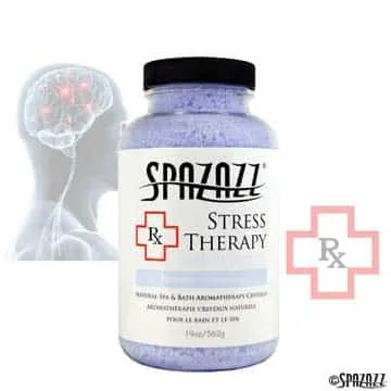 Spazazz RX Therapy Stress Therapy- De-Stress Crystals 19oz