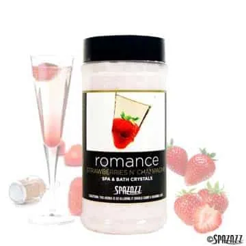 Spazazz Strawberries and Champagne Aroma Therapy Spa Crystals- 17oz