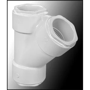 Spears PVC #475-025 WYE Fittings Slip X Slip X Slip 2-1/2″ SCH 40