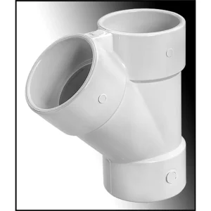 Spears PVC #475-030 – WYE Fittings Slip X Slip X Slip 3″ SCH 40