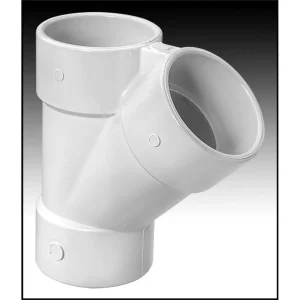 Spears PVC #475-040 – WYE Fittings Slip X Slip X Slip 4″ SCH 40